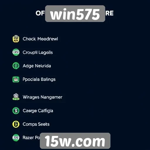 Métodos de pagamento oferecidos pelo win575